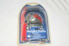 841520001630 Imageii Nfl New England Patriots Mini Helmet Radio