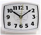 22192a 844220000149 Westclox Alarm Clock Electric Wht By Mfr Partno