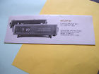 8fc-59wa Sony Digimatic Clock Radio Operating