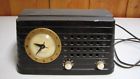 8h59 Techron Antique Clock Radio