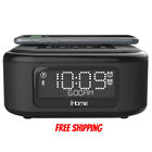 8jyihbk9ki General Ihome Wireless Charging Bluetooth Alarm Clock With Speakerphone Usb