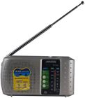 92597756m Axess Portable Radio With Alarm Clock 818443014979
