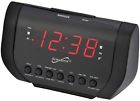 92598419m Supersonic Dual Alarm Clock Radio With Usb Port 639131203839