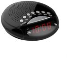 92598448m Axess Dual Alarm Clock Radio 818443013330