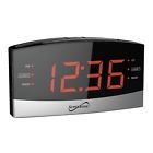 97095093m Supersonic Bluetooth Clock Radio With Led Display 97095093m Supersonic Bluetooth Clock Radio With Led Display
