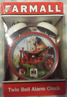 99188 Case Ih Farmall International Harvester Twin Bell Alarm Clock