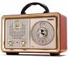 A1320 Prunus Retro Portable Radio Am Fm Shortwave Transistor Battery Operated