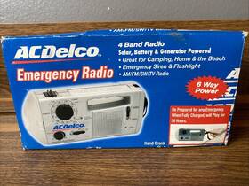 Ac836nl Ac Delco Acdelco Emergency Radio Missing Ac/dc Cord