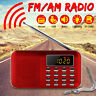 Afn3134837 Mini Portable Am Fm Radio Lcd Digital Speaker Player Aux