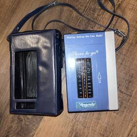 Ry-61 Ai Rhapsody Rare Vtg Stereo Companion Walking Talking Am/fm Mod Radio