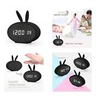 Aitey63 Alarm Clocks Digital Clock Led With Rabbit Silicon Cover For