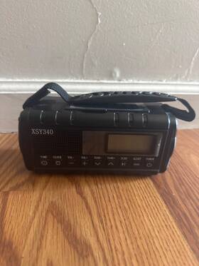 Aivica Xsy340 Am/fm Noaa Weather Alert Radio Working In Good Condition