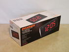 Scr1206b-pl Alarm Dimmer Digits Radio Dual Jumbo Sylvania Snooze Clock