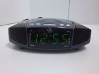 7-4897a Alarm Electric Clock Model Ge Cd Radio Dual Stereo Battery Up