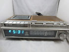 7-4975c Alarm Ge Radio Clock Fm Electric General Cassette Vintage