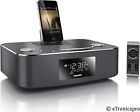 Alarm Ipad 30-pin Dock Clock Speaker Iphone System Fm Philips Mp3 Link