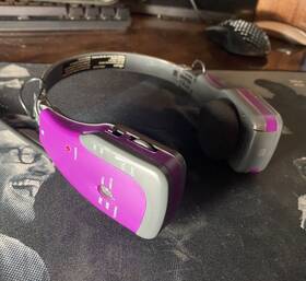370-228 Allegra Am/fm Headphone Radio Item 370-228. Tested Working Headset Purple 370-228 Allegra Am/fm Headphone Radio Item 370-228. Tested Working Headset Purple