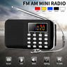Aqr9453934 Digital Portable Radio Receiver Speaker Lcd Display Pocket Player