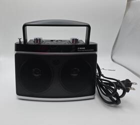 Audiocrazy R707 Am Fm Portable Radio W Bluetooth Stereo-battery And Headphone Jack Plug