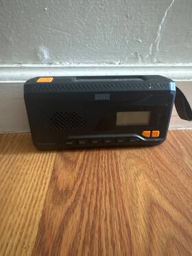 August Mb291b Am/fm Noaa Weather Alert Radio Working In Good Condition