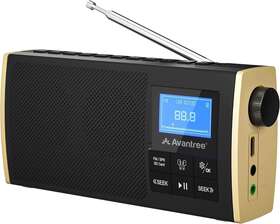 Btsp-860-t Avantree Soundbyte Portable Bluetooth Speaker Rechargeable Battery Fm Radio Usb