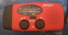 H7-088wb Avgo Am/fm/noaa Solar Emergency Weather Radio With Led Flashlight
