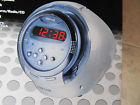 Cr41476 Backup Craig Dual Player Clock 9v Radio Fm Cd Alarm Projection