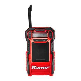 64825 Bauer 20v Cordless Compact Radio With Bluetooth - Tool Only