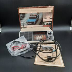 Bc-250 Bear Cat 1979 Bearcat Scanner Electra 5 Band Receiver With Box Manual Mount Kit