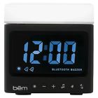 Bem Wireless Eclipse Alarm Clock With Bluetooth And Stereo Speaker Black 695364725425