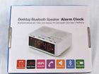 Bg1122138 Ctc New Desktop Bluetooth Speaker Alarm Clock Fm Radio Player