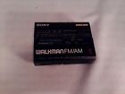 Wm-af64 Black Bass Player Parts Walkman Fm Vintage Sony - Casette Mega