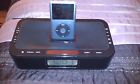 Mi4004blk Black Ipod Clock Dual Memorex Fm Radio Alarm Iwake