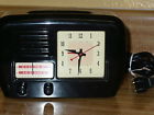 Sh1318 Black Retro Clock Radio Fm 50 Polyconcept
