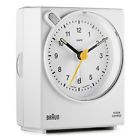 Bnc004whwh Braun Classic Analog Quartz Alarm Clock