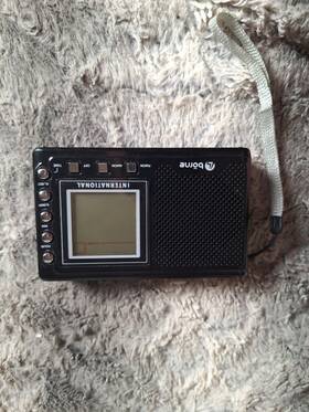 Pr1230sw Borne Vintage Portable Lcd Digital 12 Band Am/fm/ Radio With Alarm Clock Pr1230sw Borne Vintage Portable Lcd Digital 12 Band Am/fm/ Radio With Alarm Clock