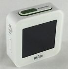 Bnc008wh Braun Lcd Clock Alarm White Digital Square