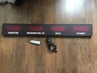 Btz-42425-4 Dds Digital Sign Time Zone Clock Free Shipping