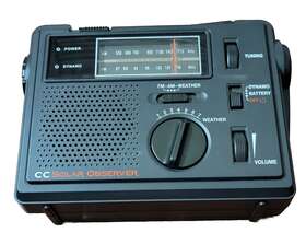 C. Crane 696714305052 Cc Solar Observer Emergency Am/fm Radio With Noaa Weather And Flashlight