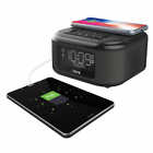 C1270023 Ihome Qi Charging Bluetooth Alarm Clock New
