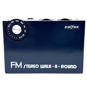 Lw6100 Calfax Vintage 80s Walk-a-round Am/fm Stereo Headphone Radio Works Lw6100 Calfax Vintage 80s Walk-a-round Am/fm Stereo Headphone Radio Works