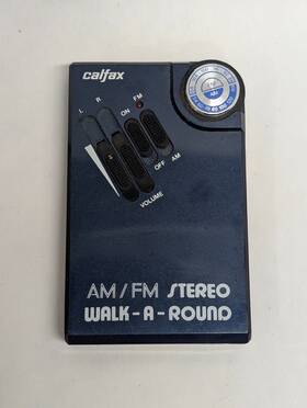 Lw7300 Calfax Personal Am/fm Radio Stereo Model # Ultra Slim For Parts