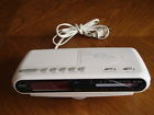 Cr5200 Casino Model 9v Clock White Backup Radio -fm
