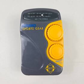 Pr80 Casio Sports Gear Am Fm Radio Personal Handheld Portable Vintage Works Pr80 Casio Sports Gear Am Fm Radio Personal Handheld Portable Vintage Works