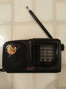 Mb-08 Cat Super Rare Vintage 1980s Mb 08 Am Mw Fm Sw 8 Band Shortwave Radio Receiver