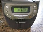 Aj3940 Cd-clock Bright Alarm Dual Radio Model Phillips Led Dbb Magnavox