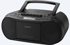 Cfd-s70 Sony Boombox Cd Player Radio Cassette Rec Black