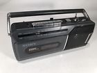 Cfm-140 Sony Am Fm Boombox Radio In Black