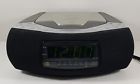 Ckd9908 Emerson Stereo Cd Clock Radio Snooze Dual Alarm Tested Works