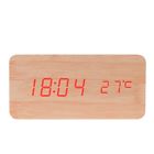 Cl0929yr1 Baldr New Wood Digital Wooden Alarm Clock Appears 713651262269